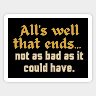 Quotes from Tav - BG3 Text Graphic Sticker